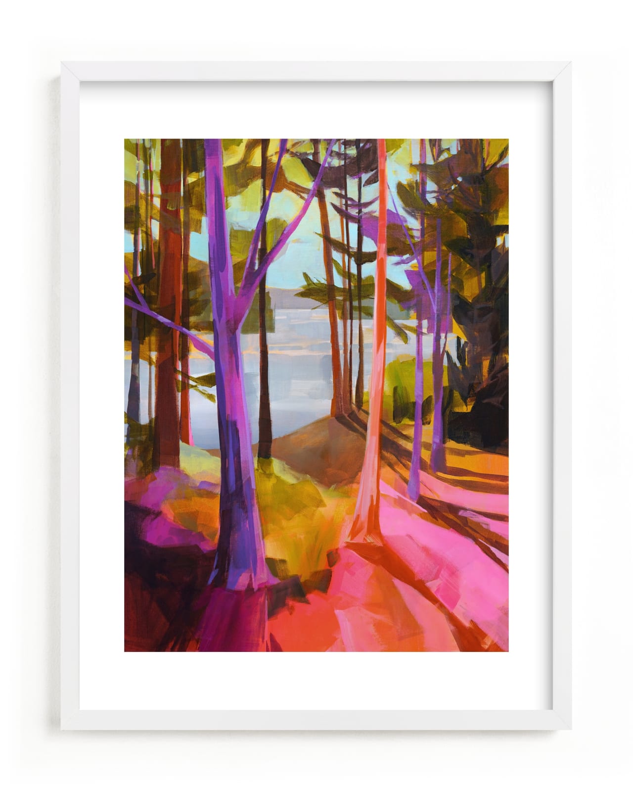 "Enchanted Island" - Limited Edition Art Print by Jess Franks in beautiful frame options and a variety of sizes.