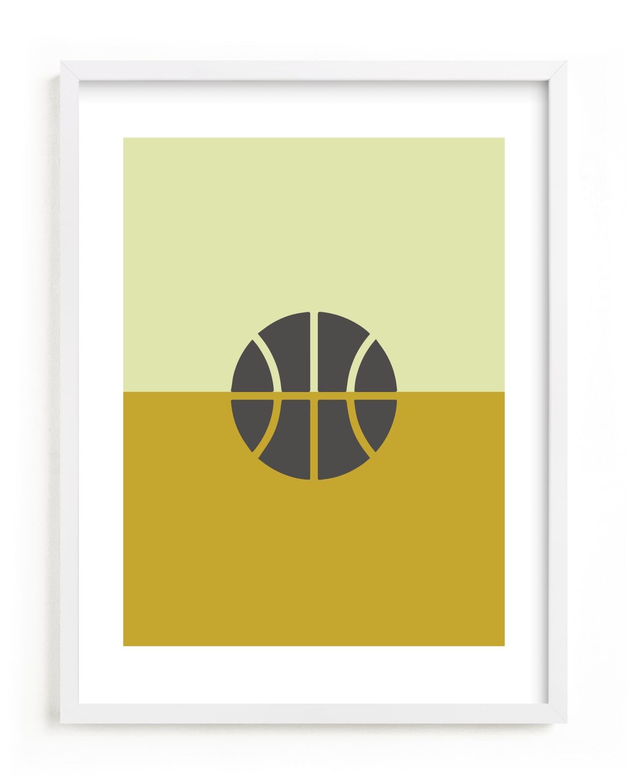 "3 Season Sport | Basketball" - Limited Edition Art Print by pacifica project in beautiful frame options and a variety of sizes.