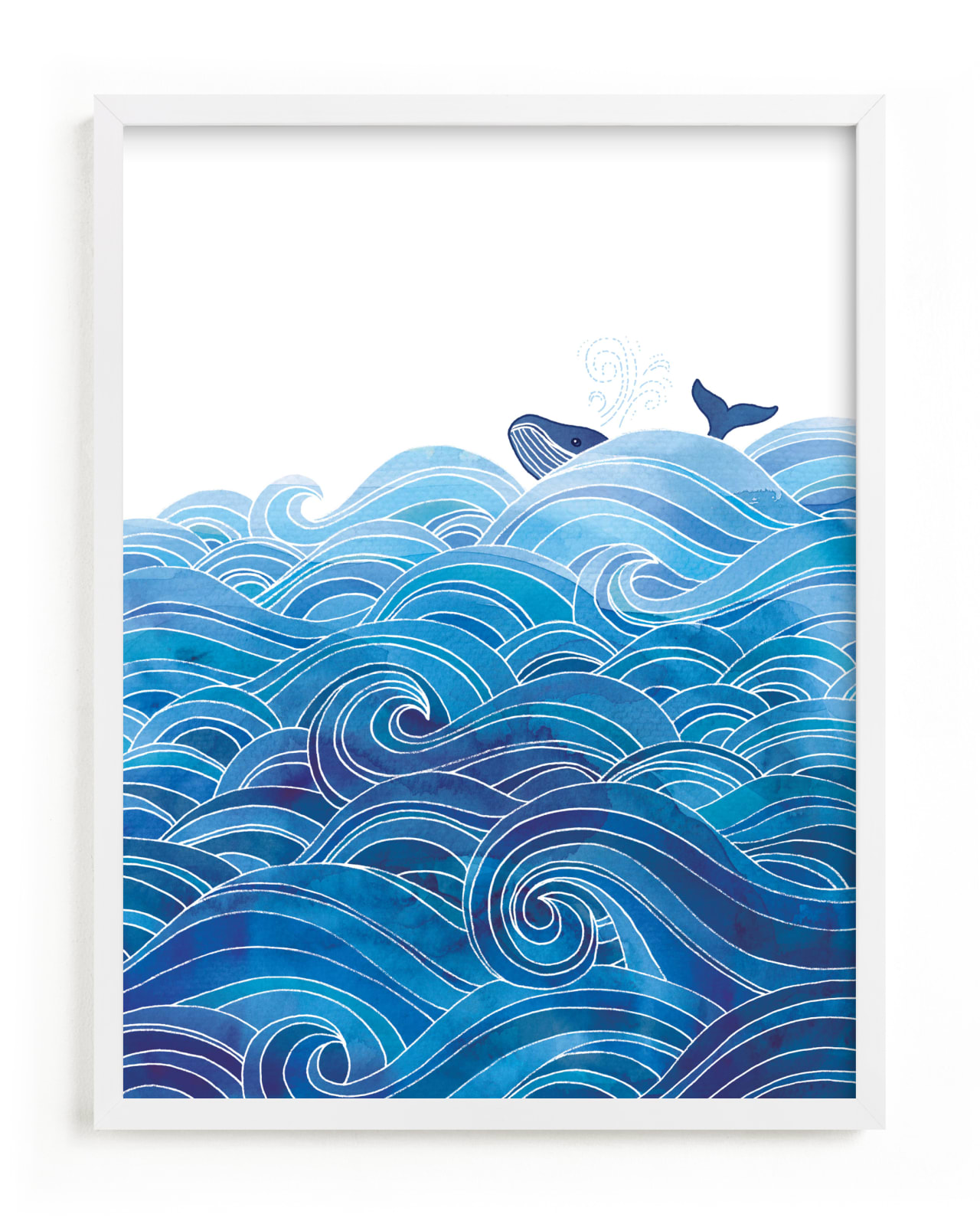 "seas the day" - Limited Edition Art Print by Stardust Design Studio in beautiful frame options and a variety of sizes.