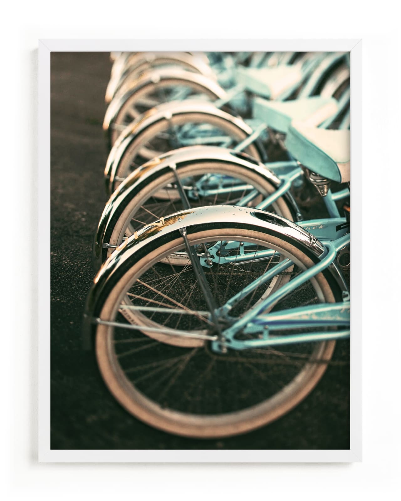 "Let's All Ride" - Limited Edition Art Print by ALICIA BOCK in beautiful frame options and a variety of sizes.