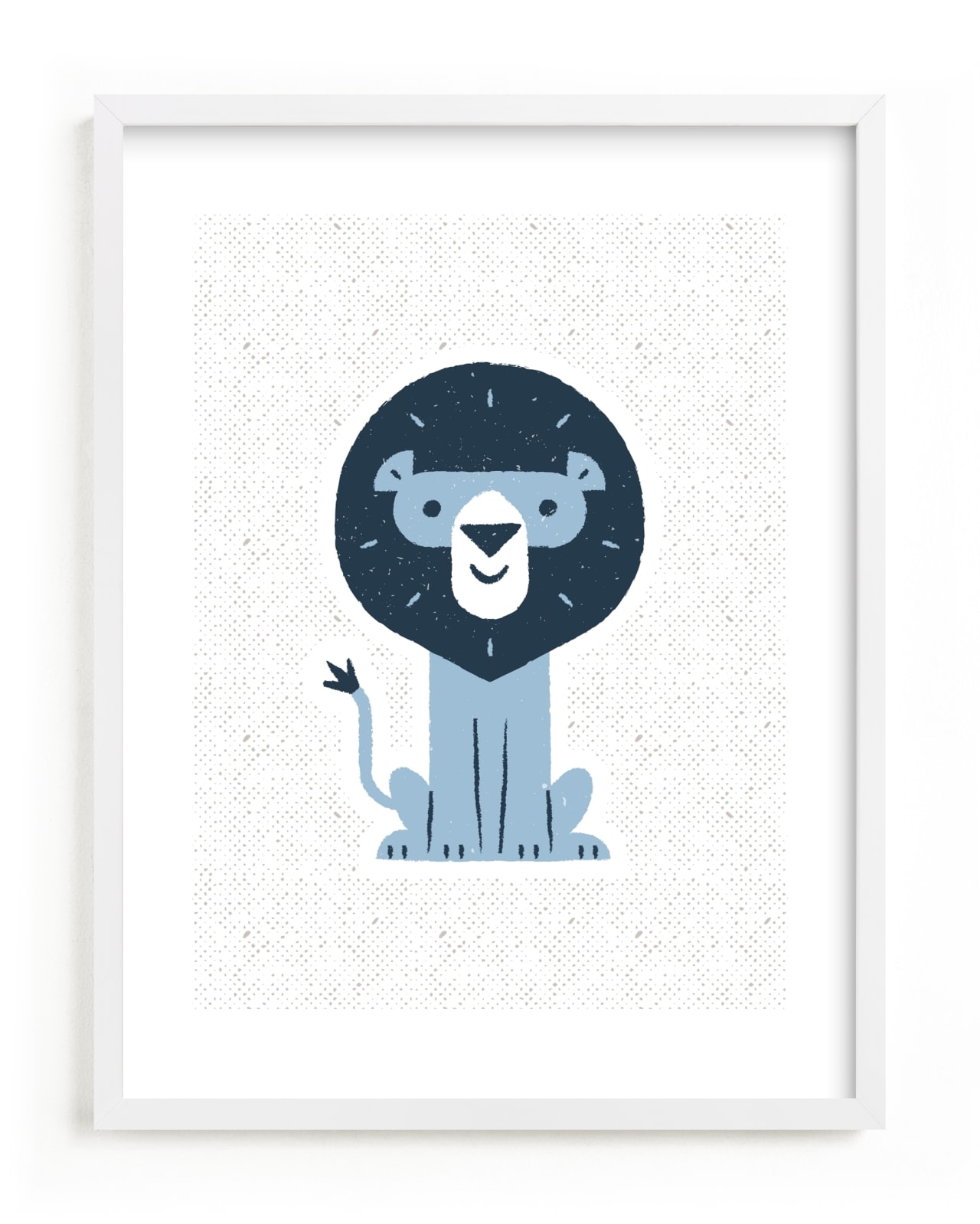 "mr LION" - Limited Edition Art Print by Bob Daly in beautiful frame options and a variety of sizes.