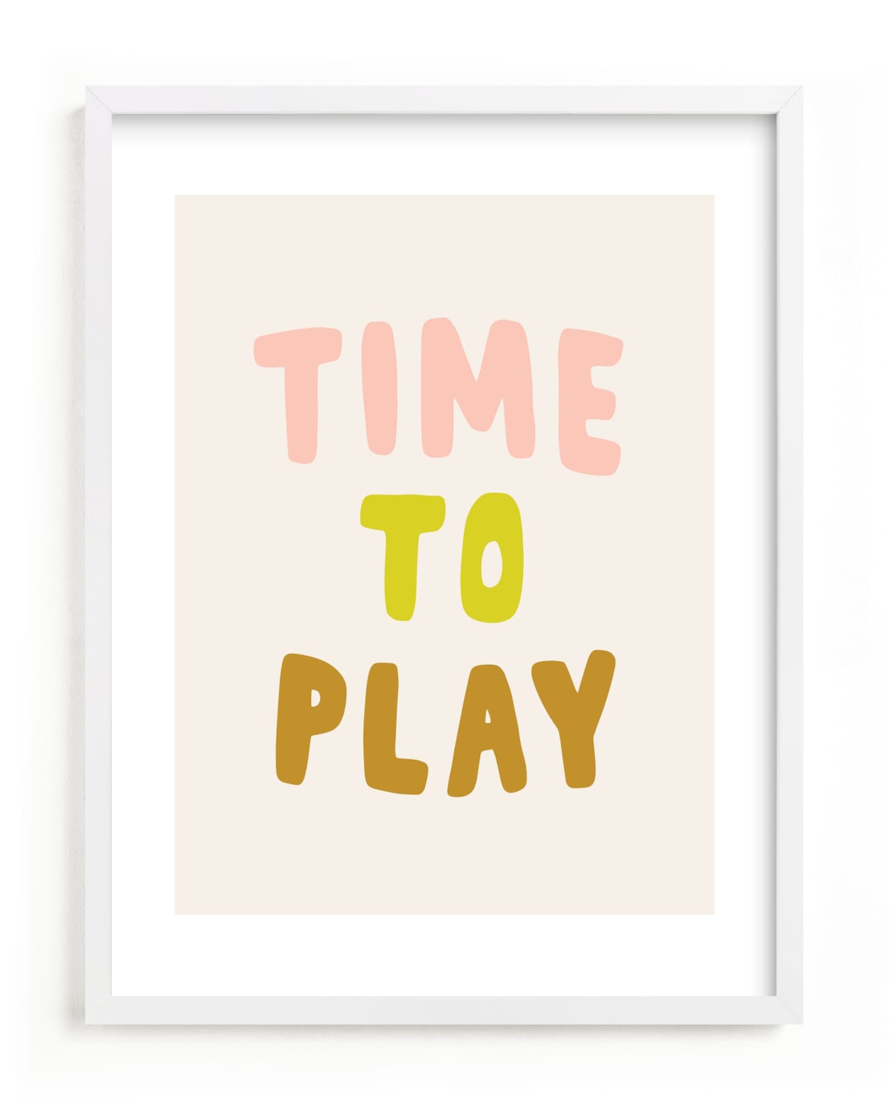 "Time to Play" - Limited Edition Art Print by Alicia Schultz in beautiful frame options and a variety of sizes.