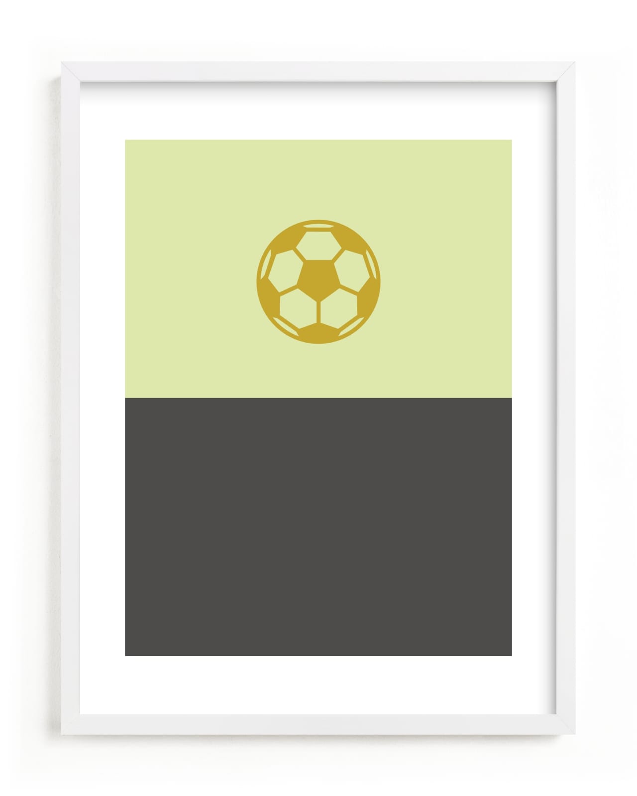 "3 Season Sport | Soccer" - Limited Edition Art Print by pacifica project in beautiful frame options and a variety of sizes.