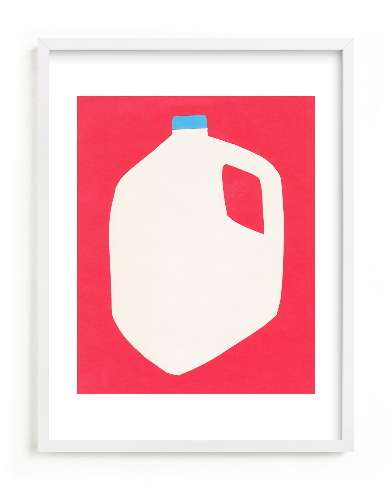 "Two Percent Milk" - Limited Edition Art Print by Elliot Stokes in beautiful frame options and a variety of sizes.
