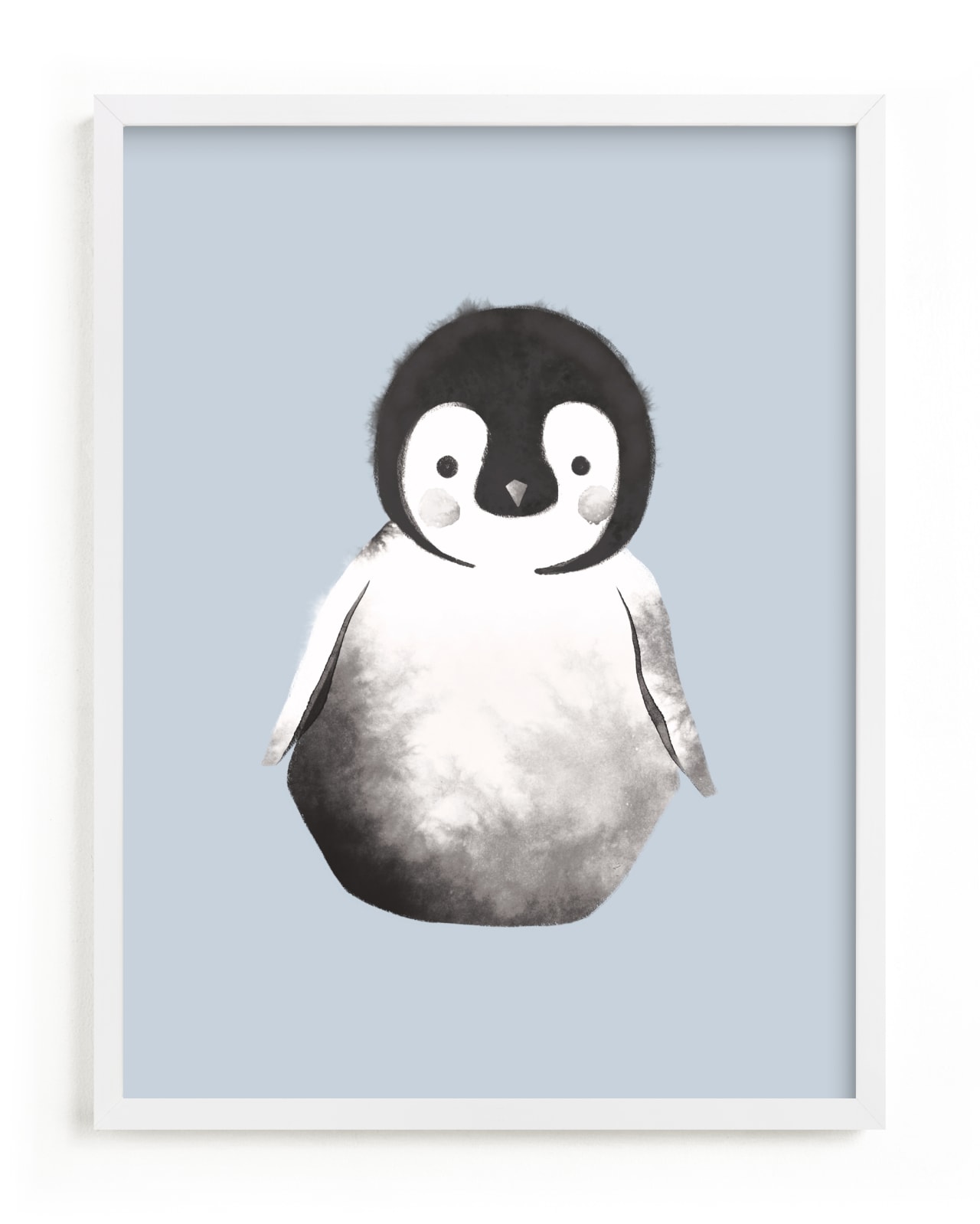 "baby penguin" - Limited Edition Art Print by Vivian Yiwing in beautiful frame options and a variety of sizes.