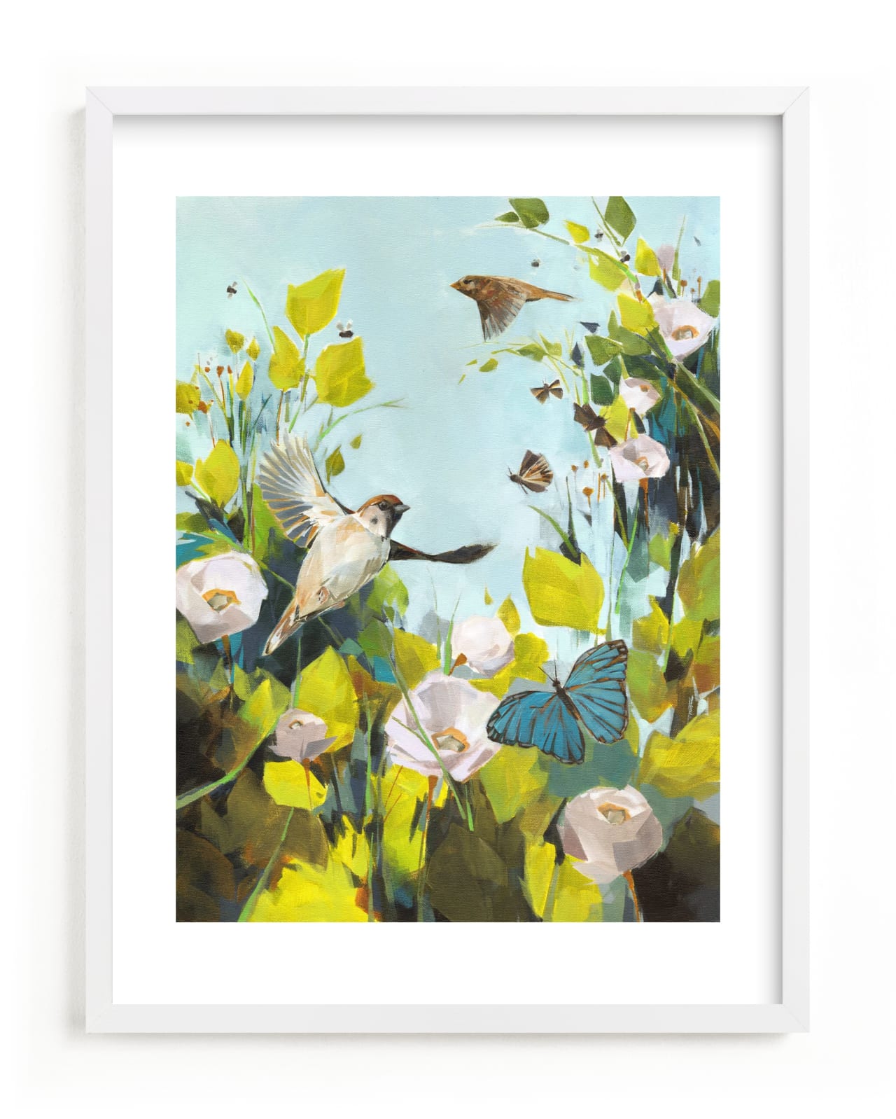 "Fly" - Limited Edition Art Print by Jess Franks in beautiful frame options and a variety of sizes.