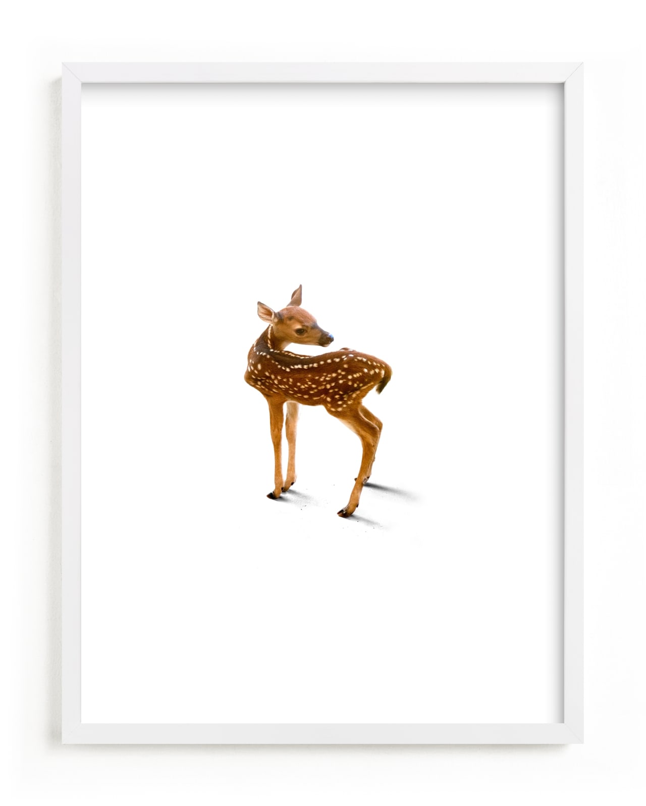 "A Deer Friend" - Limited Edition Art Print by Andrew McClintock in beautiful frame options and a variety of sizes.