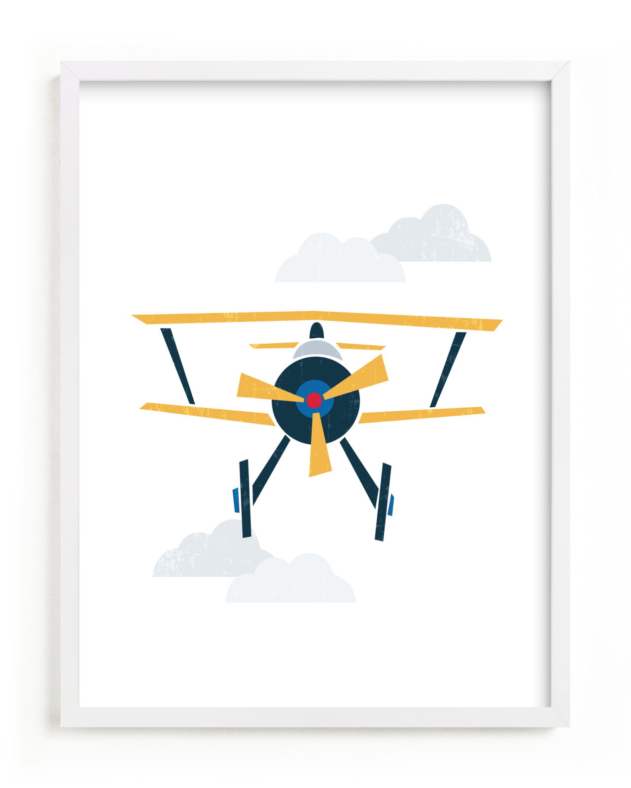 "Stacked Plane" by Jennifer Morehead in beautiful frame options and a variety of sizes.