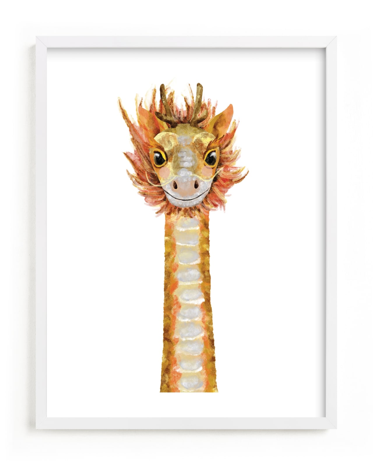 "Baby Animal Dragon" by Cass Loh in beautiful frame options and a variety of sizes.