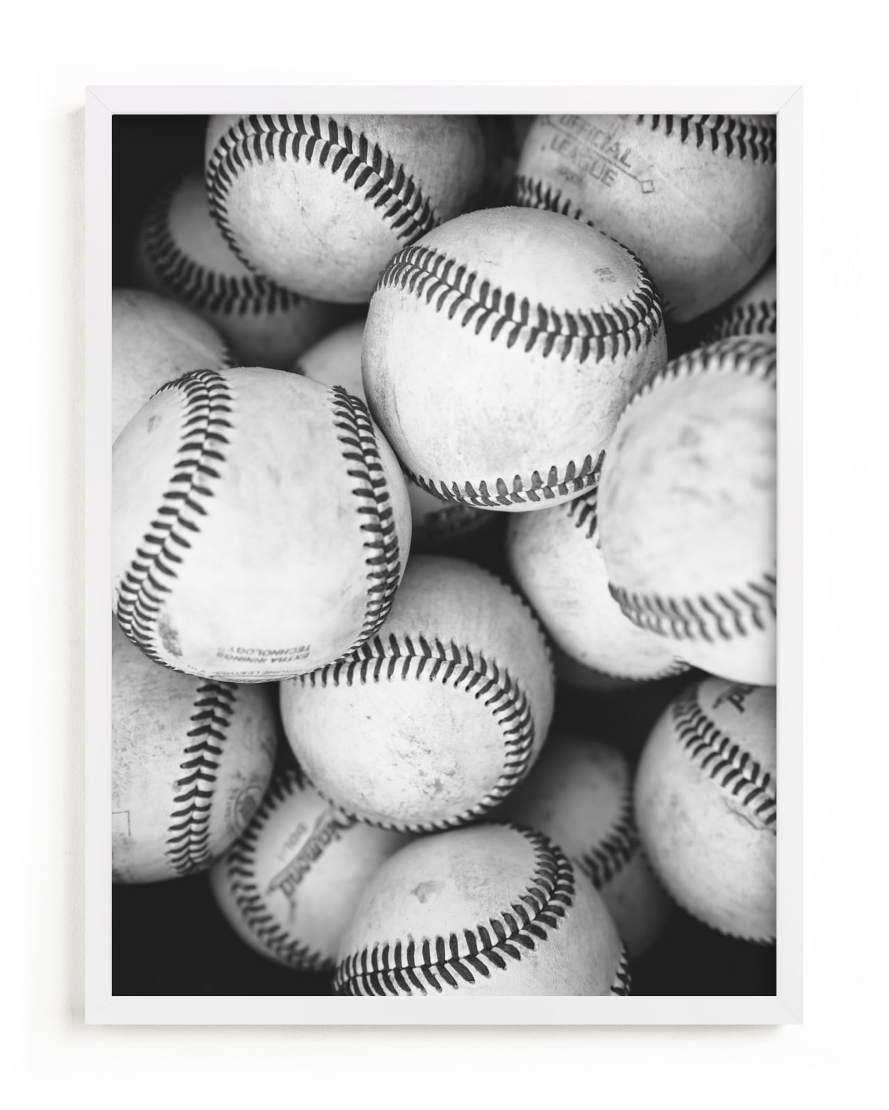 "Play Ball" by Kamala Nahas in beautiful frame options and a variety of sizes.
