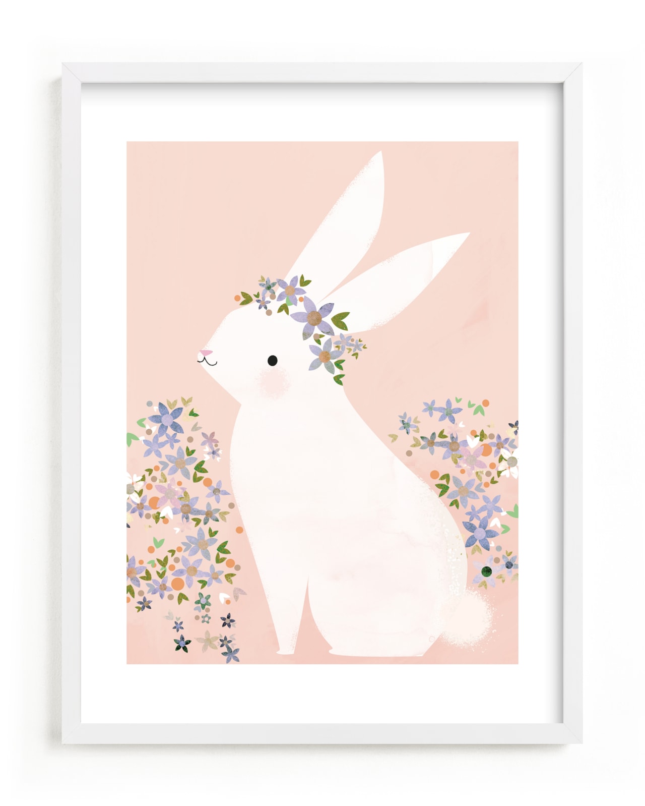 "Bunny" by Lori Wemple in beautiful frame options and a variety of sizes.