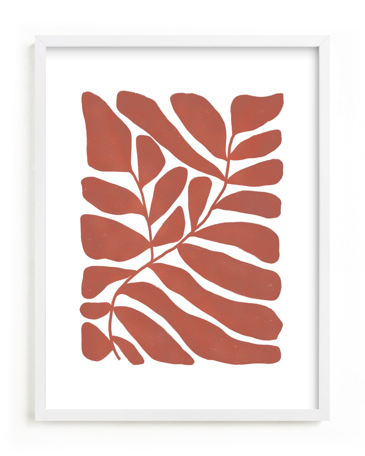 "Loopy Leaves I" by Kelly Ambrose in beautiful frame options and a variety of sizes.