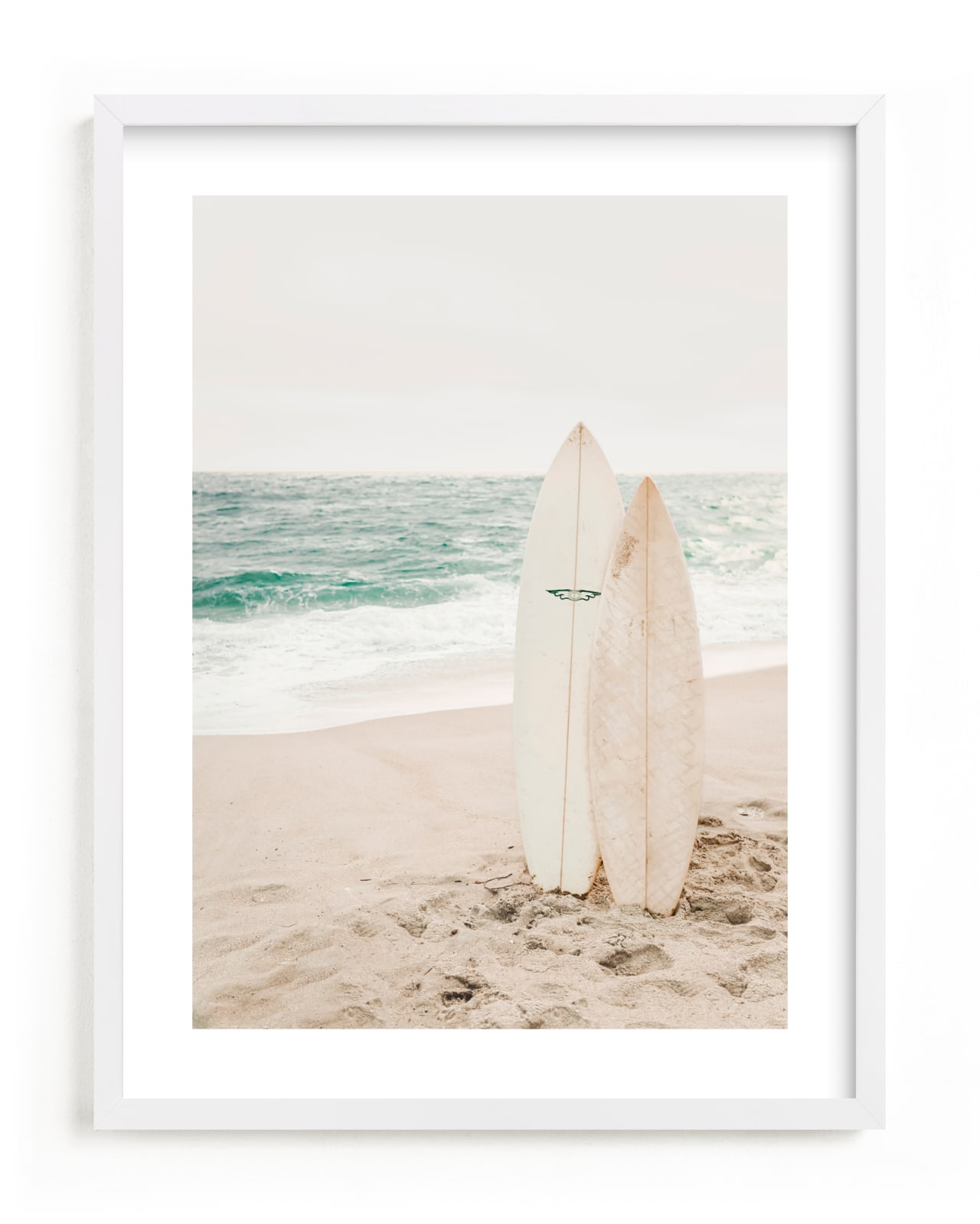 "two boards" by Kamala Nahas in beautiful frame options and a variety of sizes.