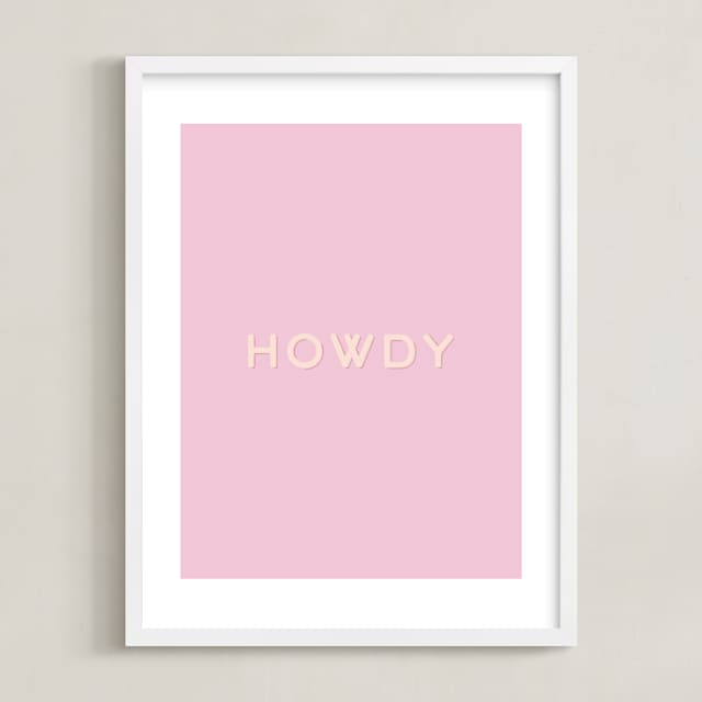 "Cowgirl II" by Gwen in beautiful frame options and a variety of sizes.