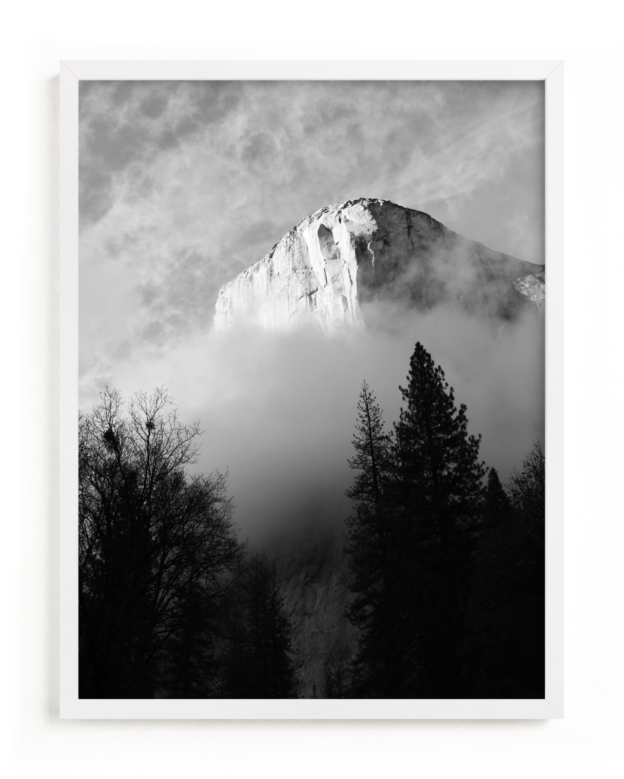 "El Capitan" - Art Print by Erin Deegan in beautiful frame options and a variety of sizes.