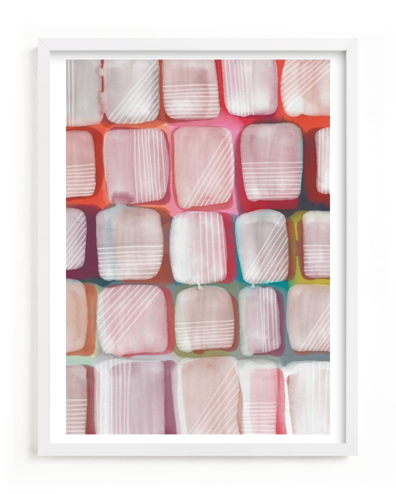 "Happy (1 of 2)" - Art Print by Leanne Friedberg in beautiful frame options and a variety of sizes.