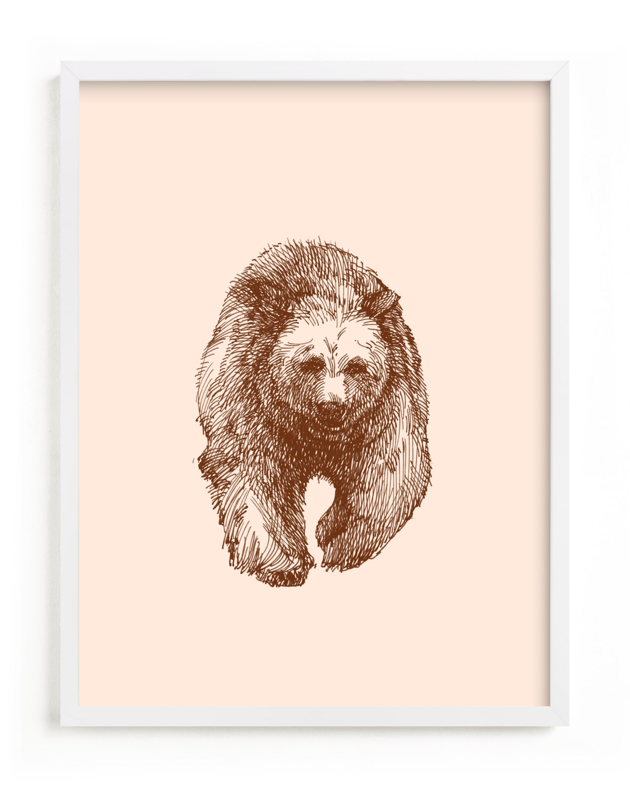 "the Bear" - Art Print by IMG_101 in beautiful frame options and a variety of sizes.
