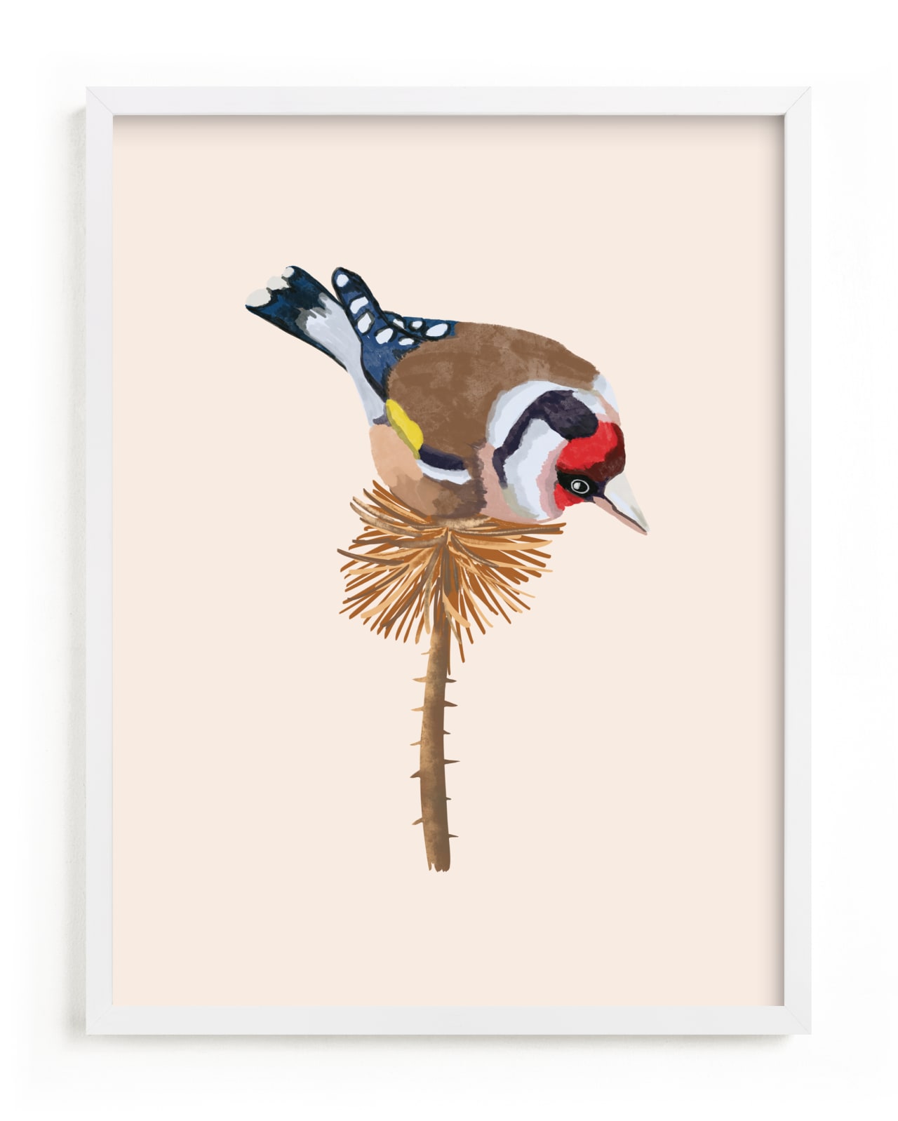 "The Goldfinch 3" by Nina Leth in beautiful frame options and a variety of sizes.