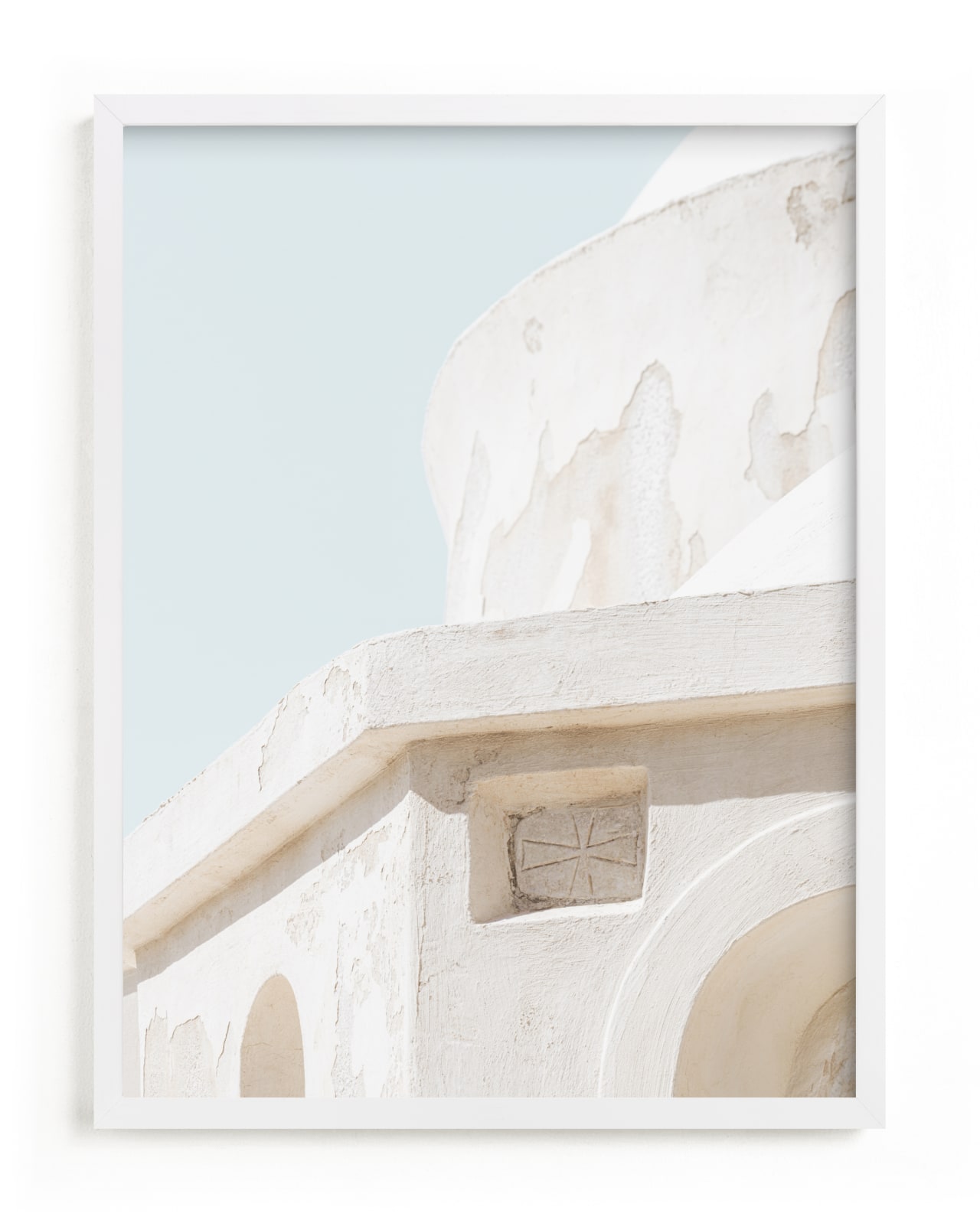 "Structural IV" by Jacquelyn Sloane Siklos in beautiful frame options and a variety of sizes.