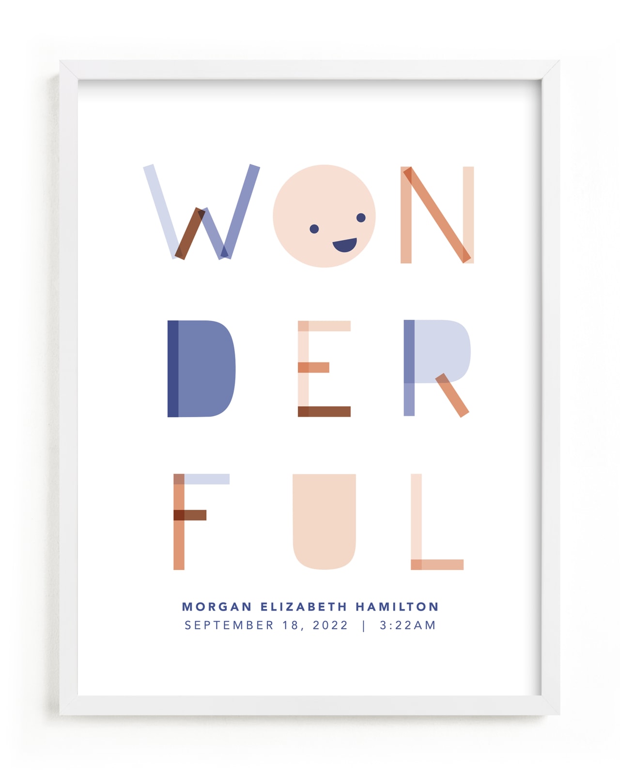 "All kinds of wonderful" - Nursery Custom Art Print by Caitlin Considine in beautiful frame options and a variety of sizes.