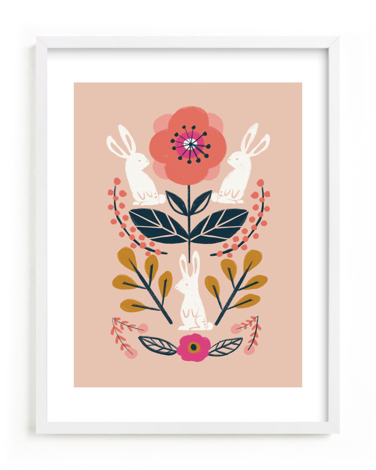 "Forest Friends" - Limited Edition Art Print by Afton Harding in beautiful frame options and a variety of sizes.