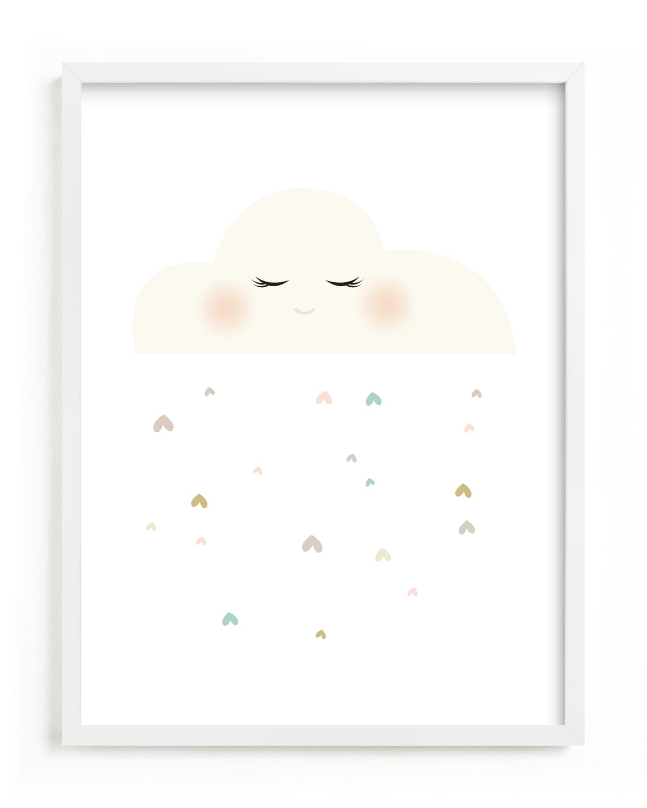 "Miss Cloud" - Limited Edition Art Print by fatfatin in beautiful frame options and a variety of sizes.