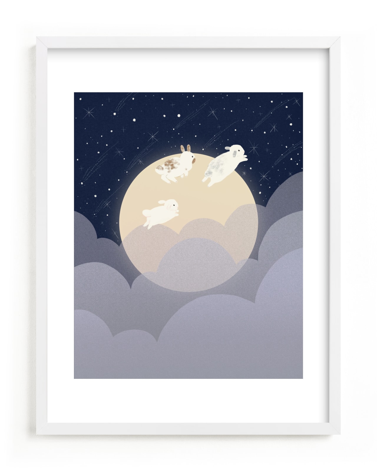 "What We Dream At Night" - Limited Edition Art Print by Carol Lin in beautiful frame options and a variety of sizes.