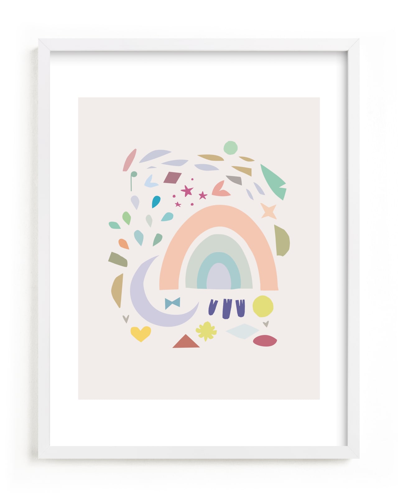 "Shapes" - Limited Edition Art Print by Lori Wemple in beautiful frame options and a variety of sizes.