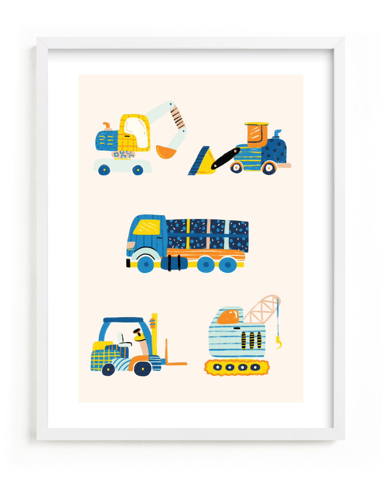 "The Truck Gang" - Limited Edition Art Print by kartika paramita in beautiful frame options and a variety of sizes.