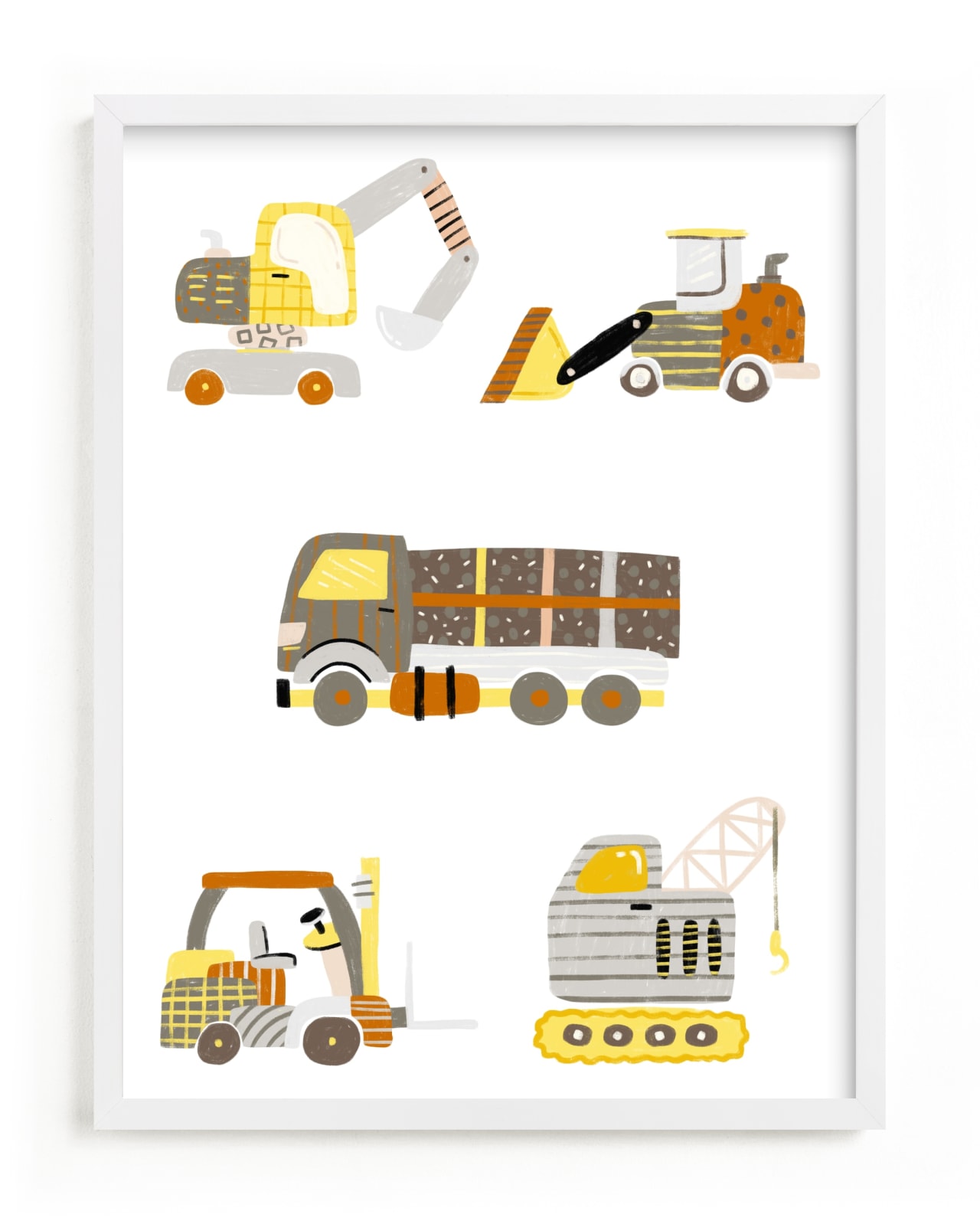 "The Truck Gang" - Limited Edition Art Print by kartika paramita in beautiful frame options and a variety of sizes.