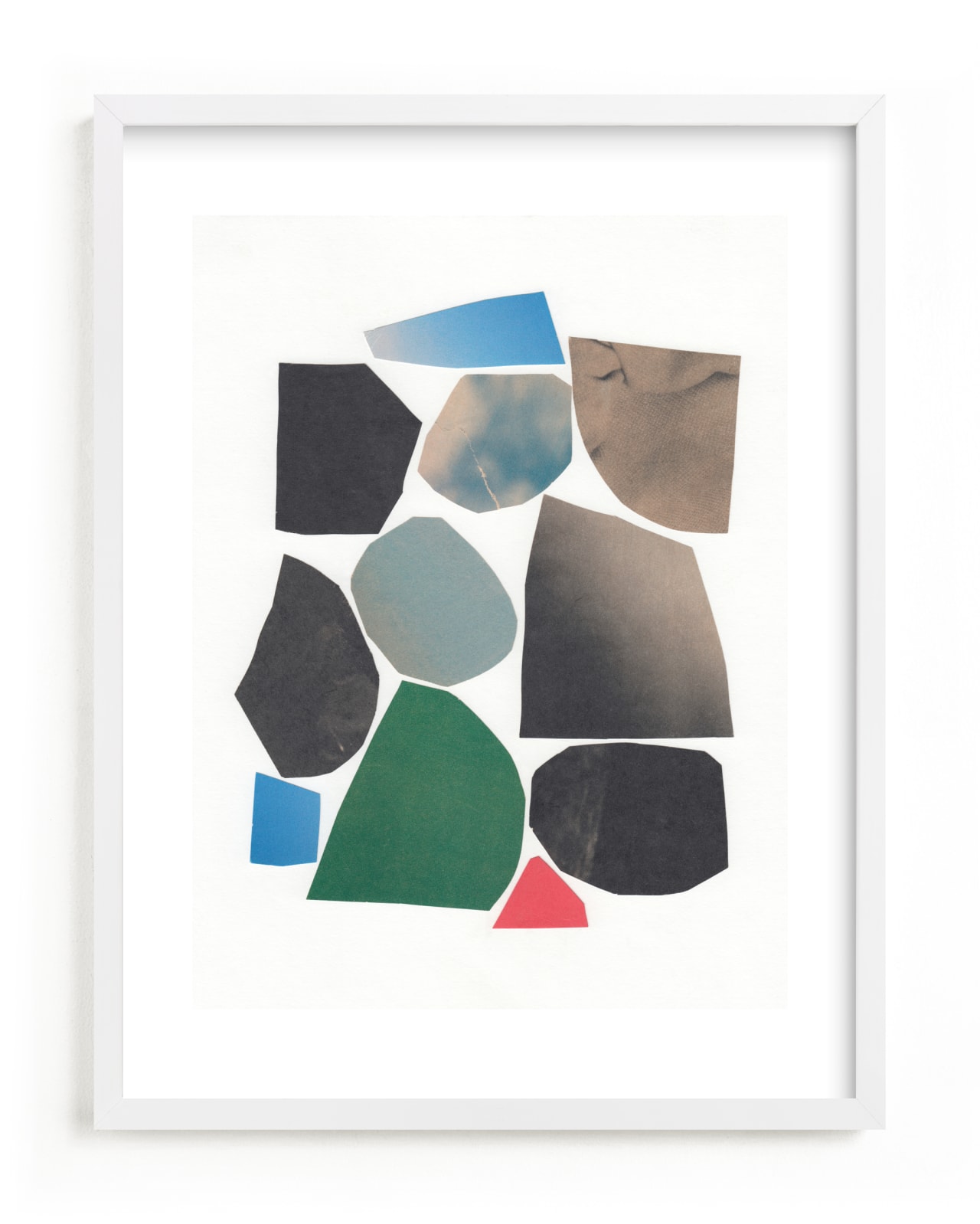 "Paper salad 1" - Limited Edition Art Print by Elliot Stokes in beautiful frame options and a variety of sizes.