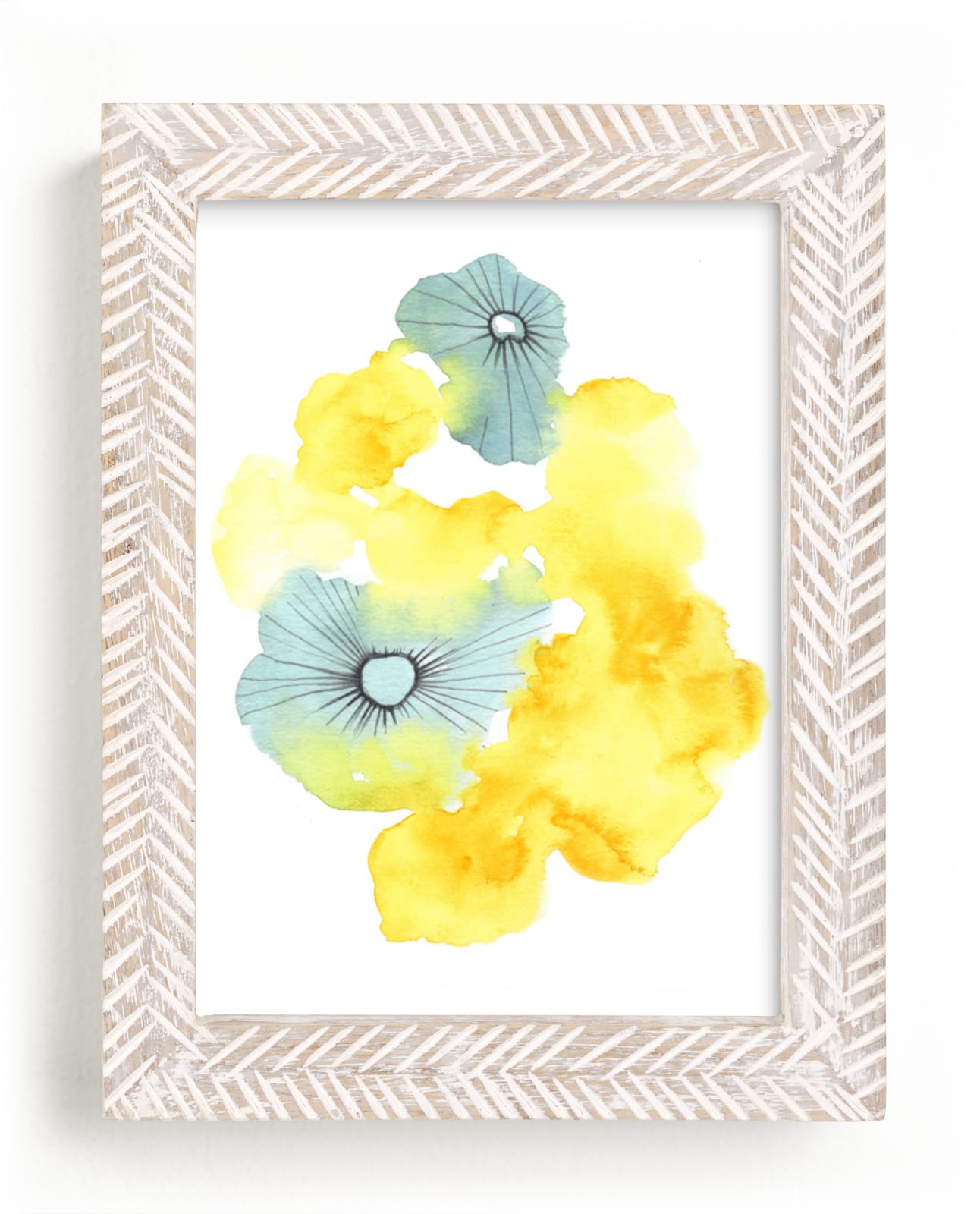 "Sunshine II" - Art Print by Sonal Nathwani in beautiful frame options and a variety of sizes.