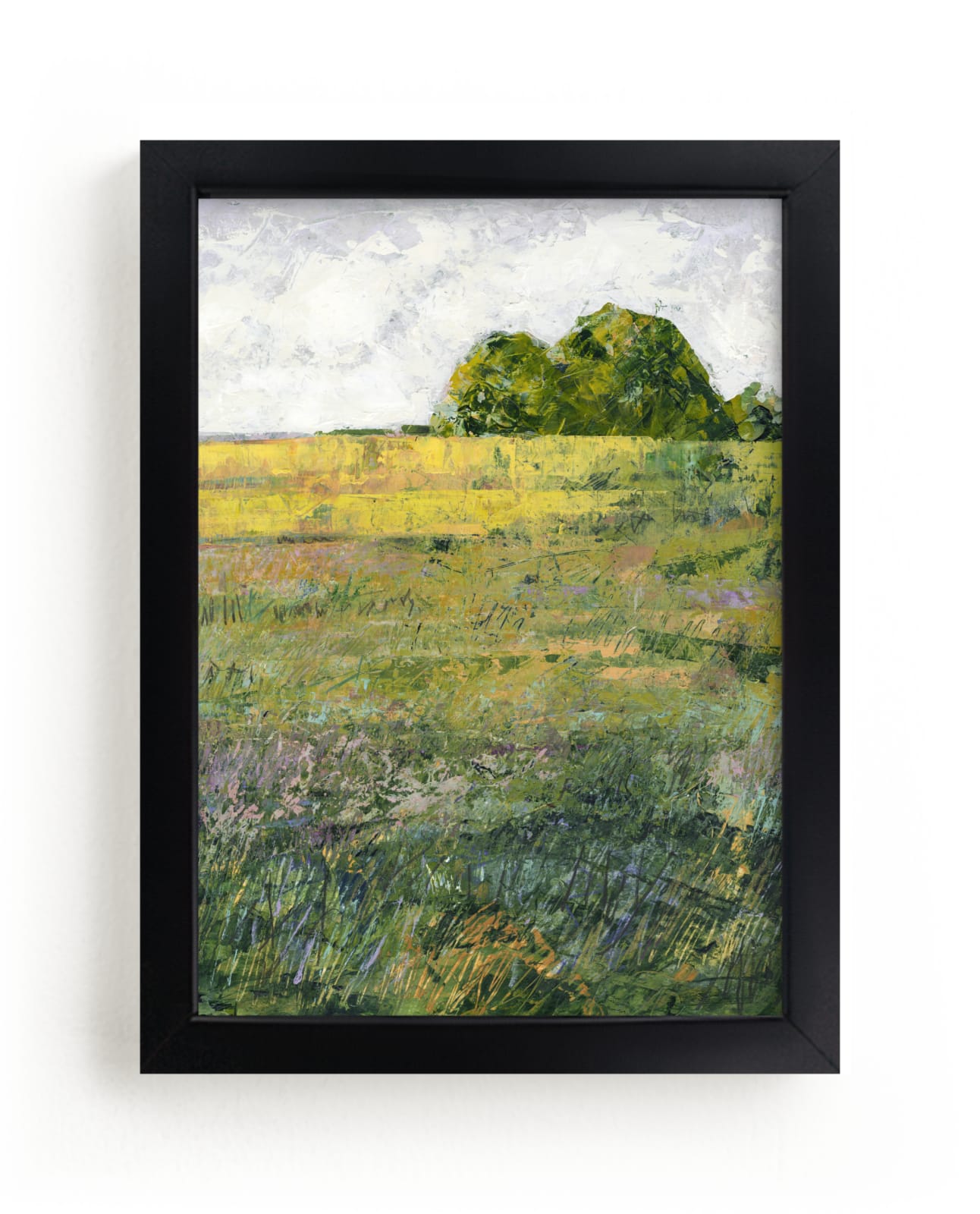 "Meadow Glow" - Limited Edition Art Print by Kristi Visser in beautiful frame options and a variety of sizes.