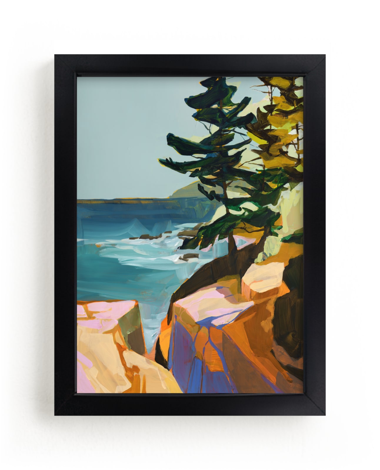 "Coast Office II" - Limited Edition Art Print by Jess Franks in beautiful frame options and a variety of sizes.