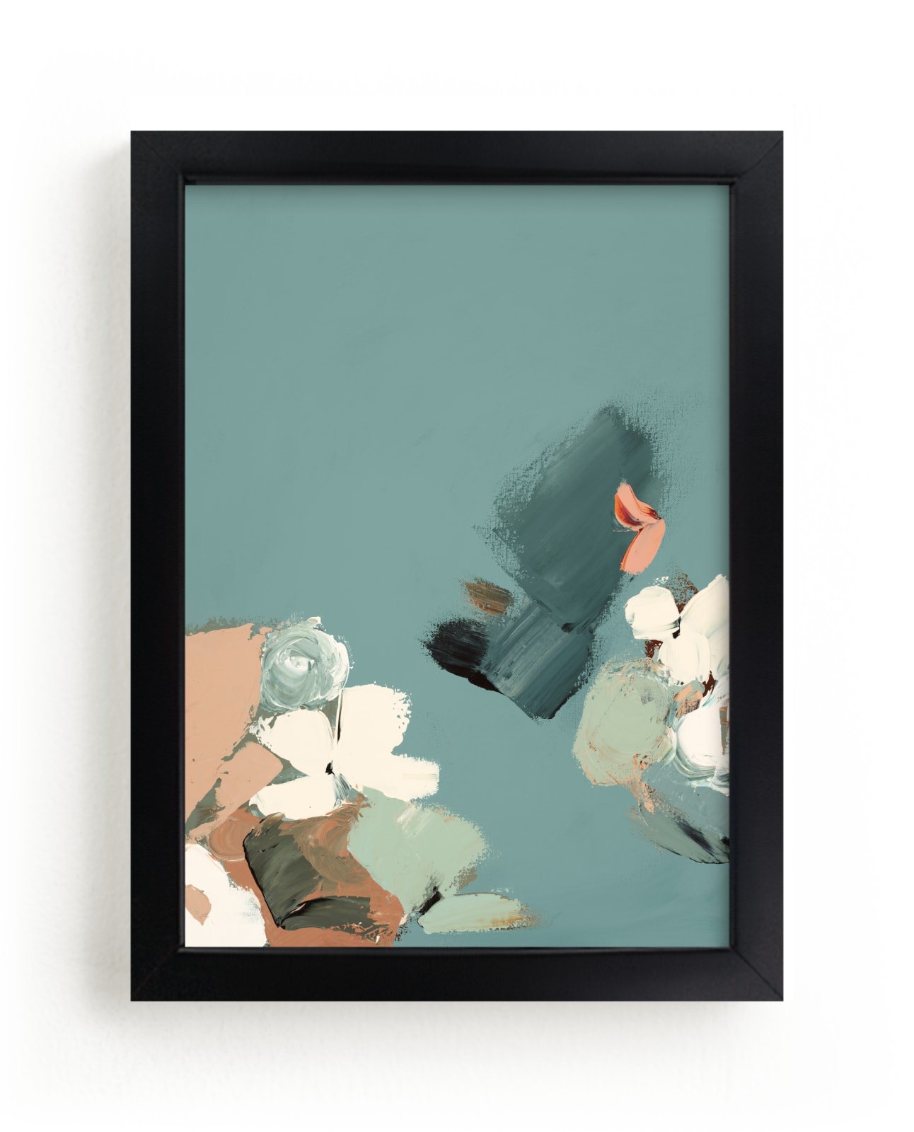 "Cool Tone Abstract Botanical I" - Limited Edition Art Print by Caryn Owen in beautiful frame options and a variety of sizes.