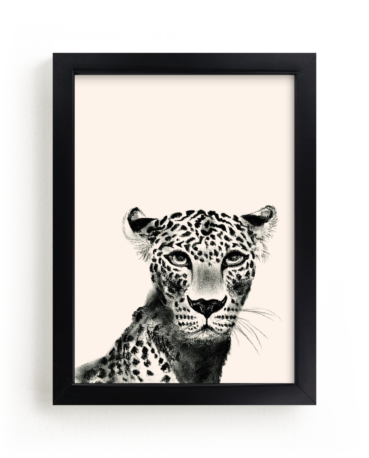 "Leopard" - Limited Edition Art Print by Teju Reval in beautiful frame options and a variety of sizes.