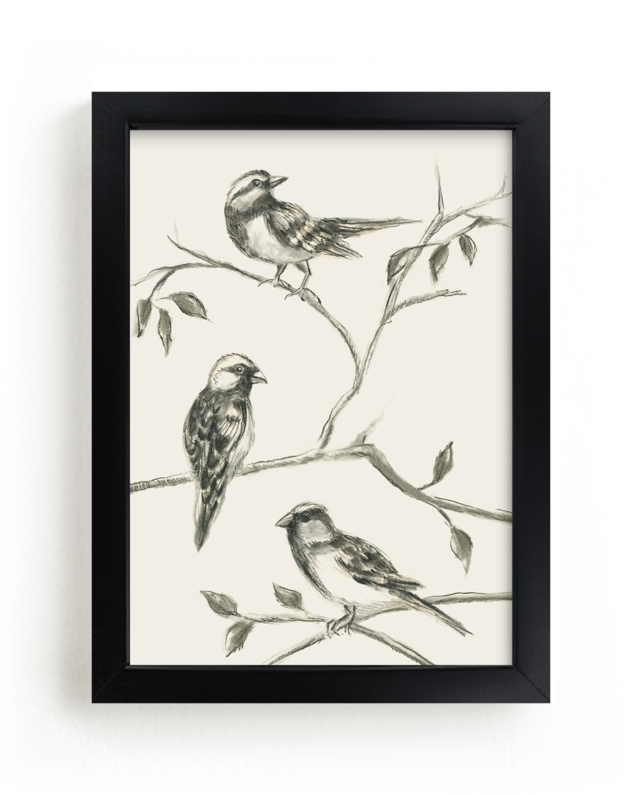 "Birds I" - Limited Edition Art Print by Teju Reval in beautiful frame options and a variety of sizes.