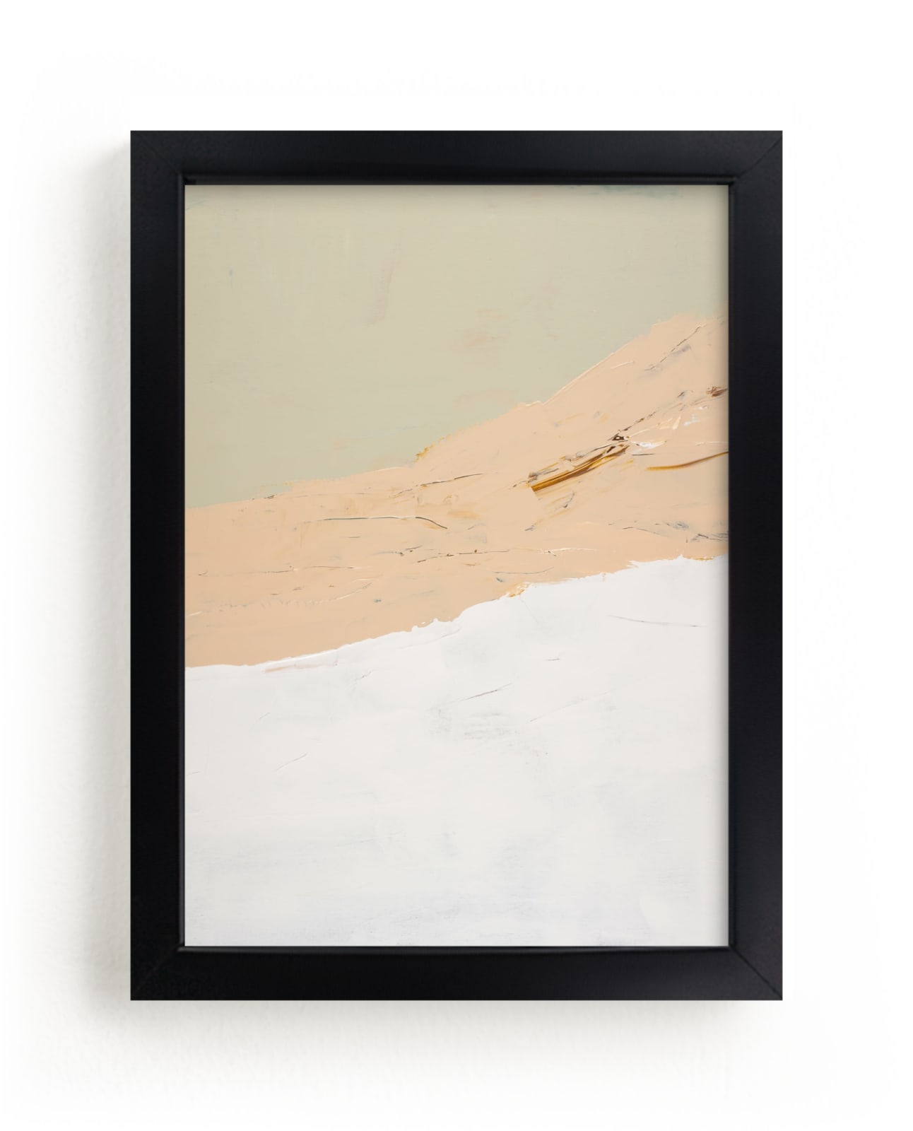 "Muted Abstract Diptych II" - Limited Edition Art Print by Caryn Owen in beautiful frame options and a variety of sizes.