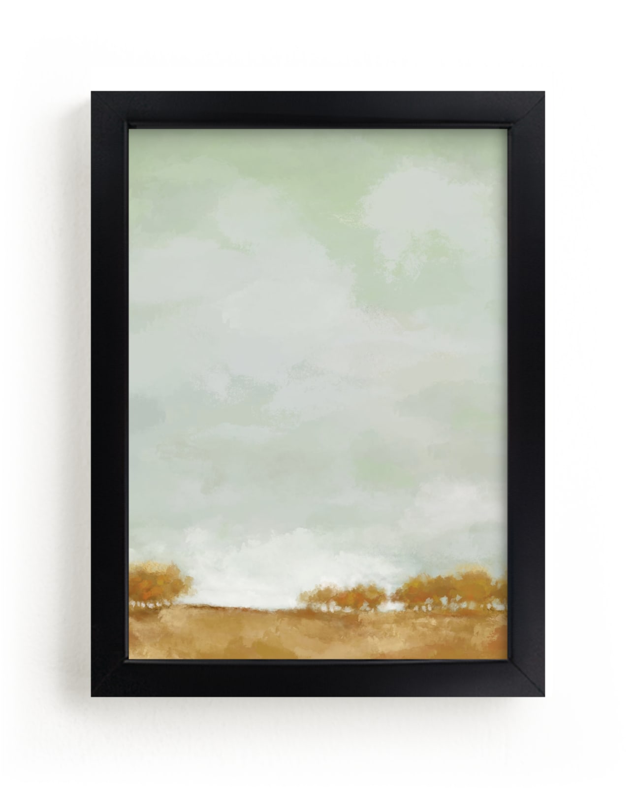 "Golden Hill" - Limited Edition Art Print by Afton Harding in beautiful frame options and a variety of sizes.