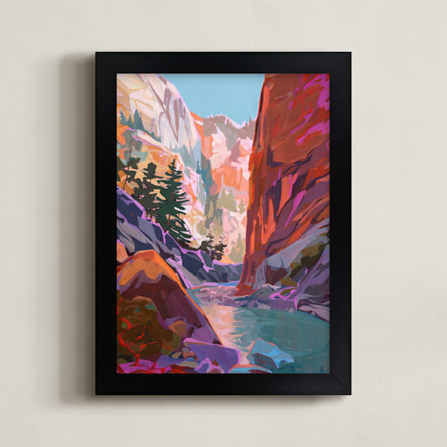 "Open Space 1" - Limited Edition Art Print by Jess Franks in beautiful frame options and a variety of sizes.