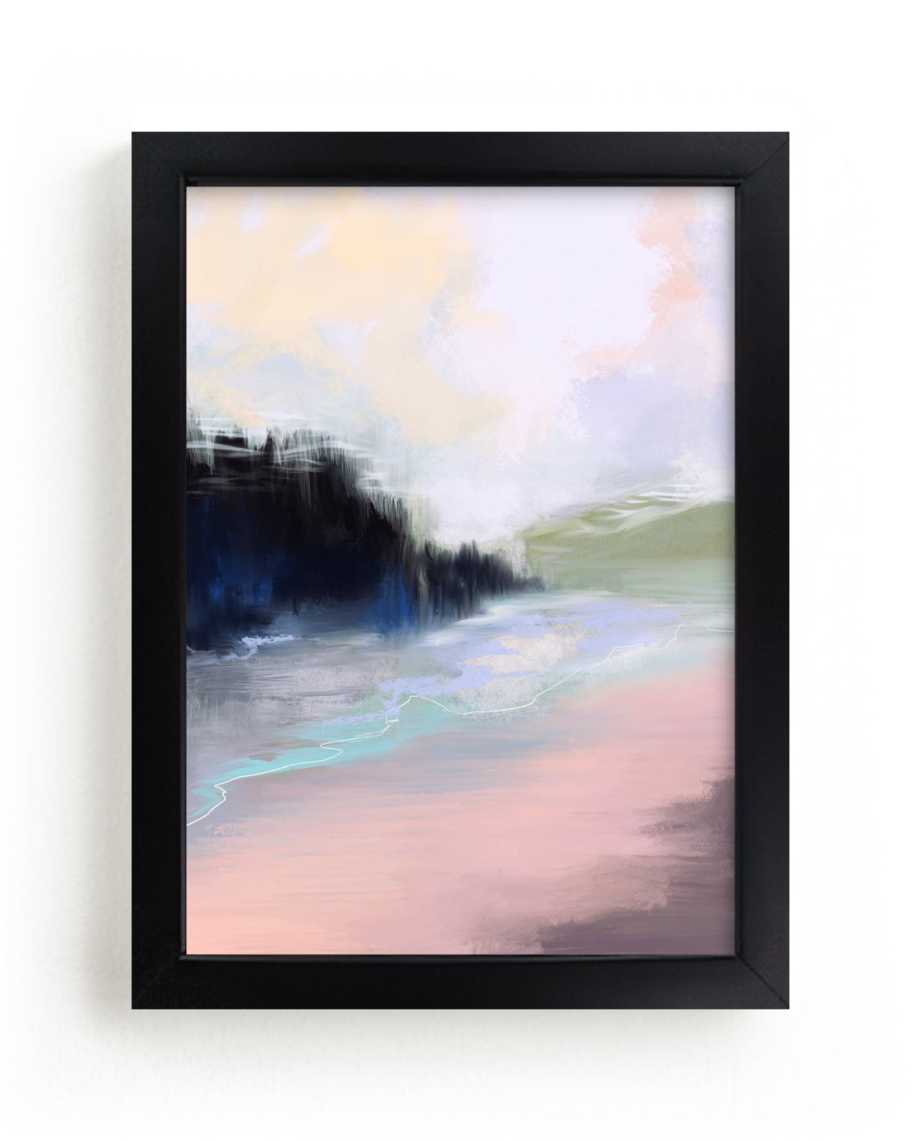 "Meandering Ways" - Limited Edition Art Print by Shraddha Dharia in beautiful frame options and a variety of sizes.