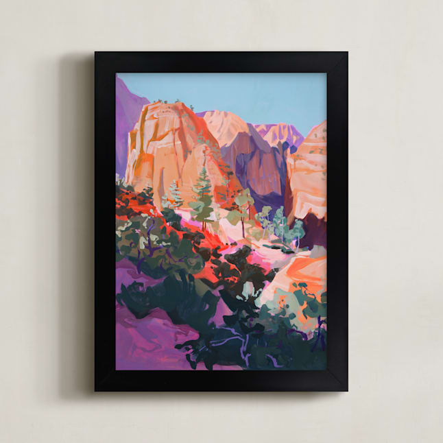 "Open Space 2" - Limited Edition Art Print by Jess Franks in beautiful frame options and a variety of sizes.