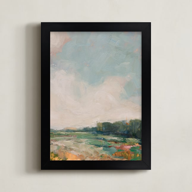 "Flower Meadow 2" - Limited Edition Art Print by Wendy Keller in beautiful frame options and a variety of sizes.