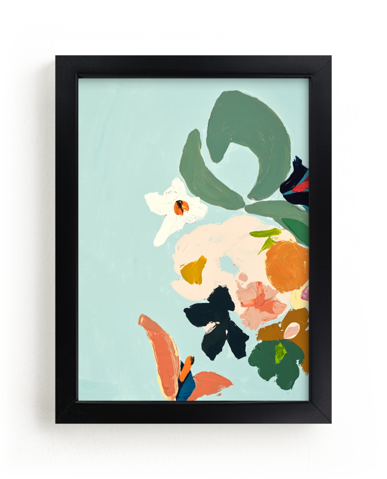 "Bird of Paradise Diptych II" - Limited Edition Art Print by Caryn Owen in beautiful frame options and a variety of sizes.