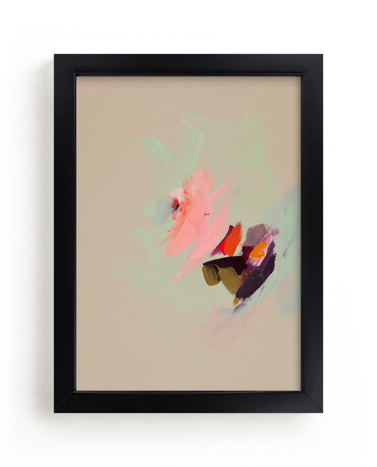 "Muted Abstract Diptych I" - Limited Edition Art Print by Caryn Owen in beautiful frame options and a variety of sizes.