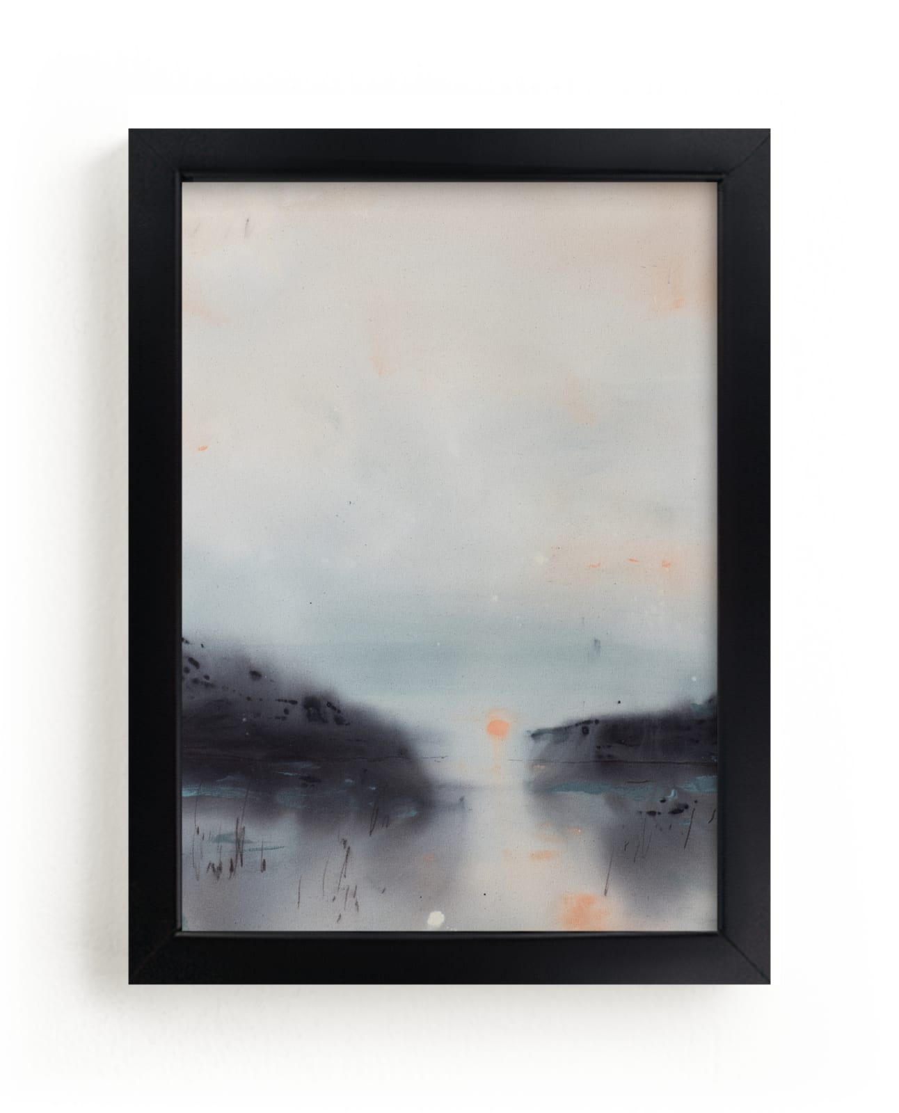 "Canal at Sunrise" - Limited Edition Art Print by Christa Kimble in beautiful frame options and a variety of sizes.