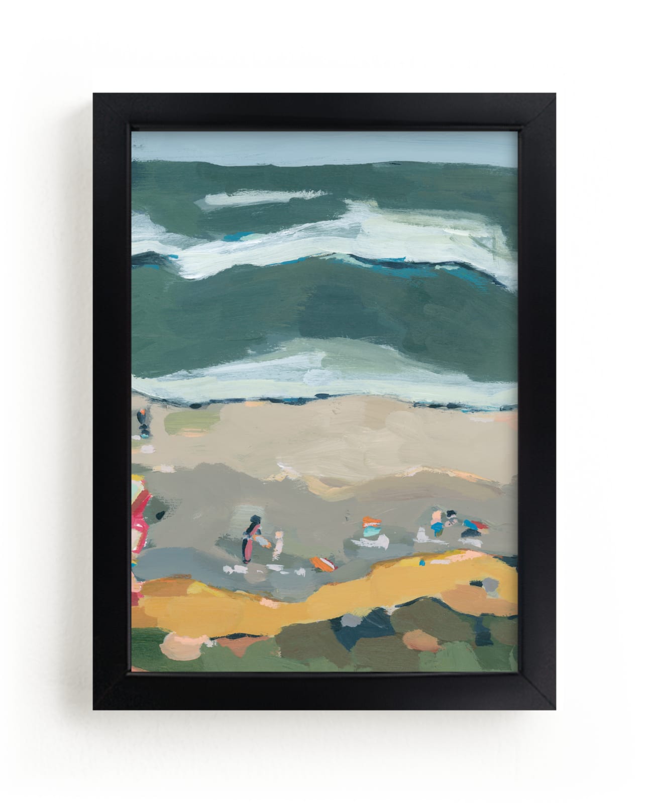 "Leucadia II" - Limited Edition Art Print by Rachel Mercier in beautiful frame options and a variety of sizes.