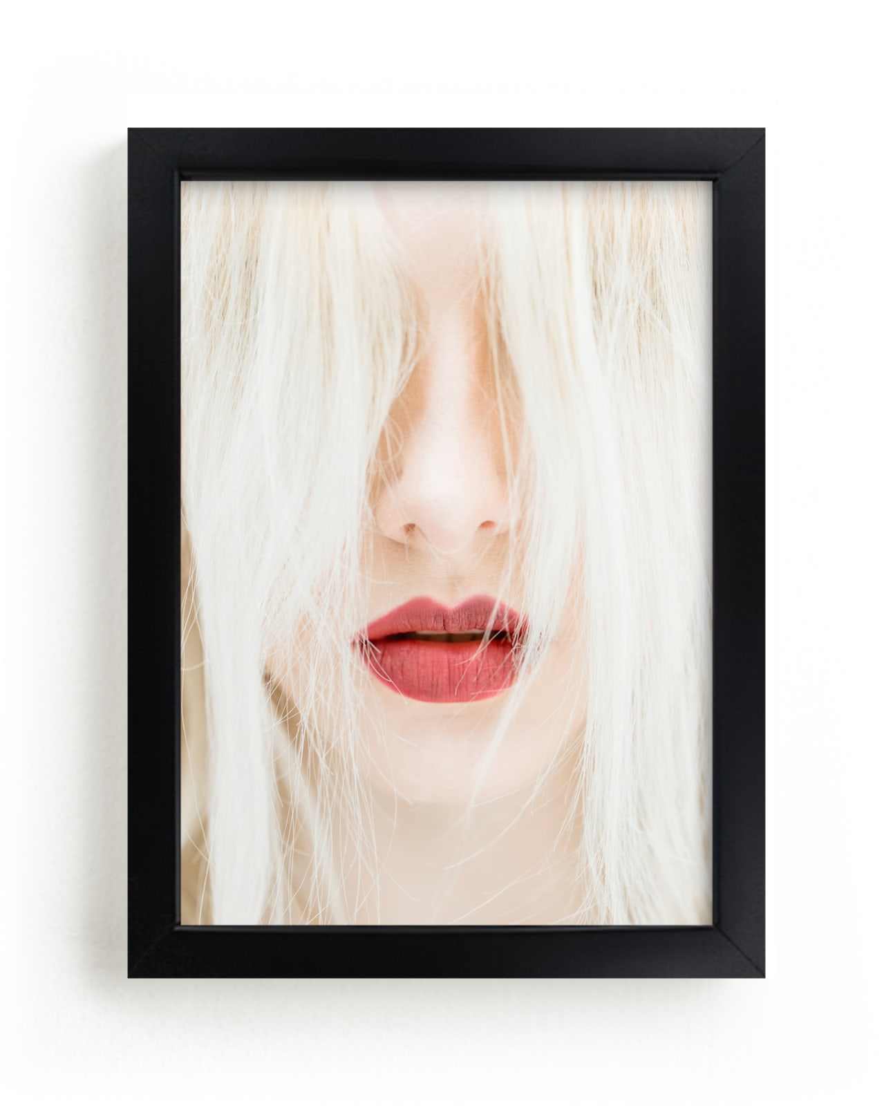 "Lipssss" - Limited Edition Art Print by Cathy Sunu in beautiful frame options and a variety of sizes.