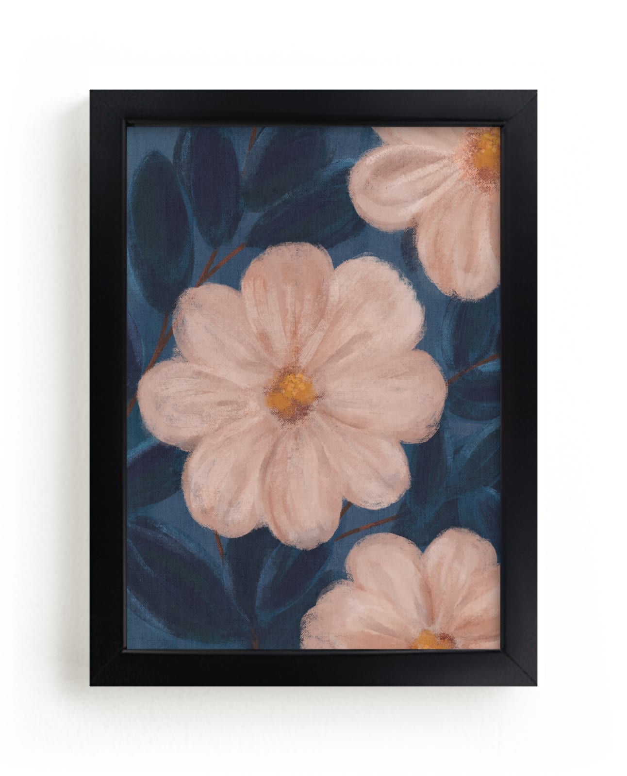 "Moody Florals II" - Limited Edition Art Print by Angel Walker in beautiful frame options and a variety of sizes.