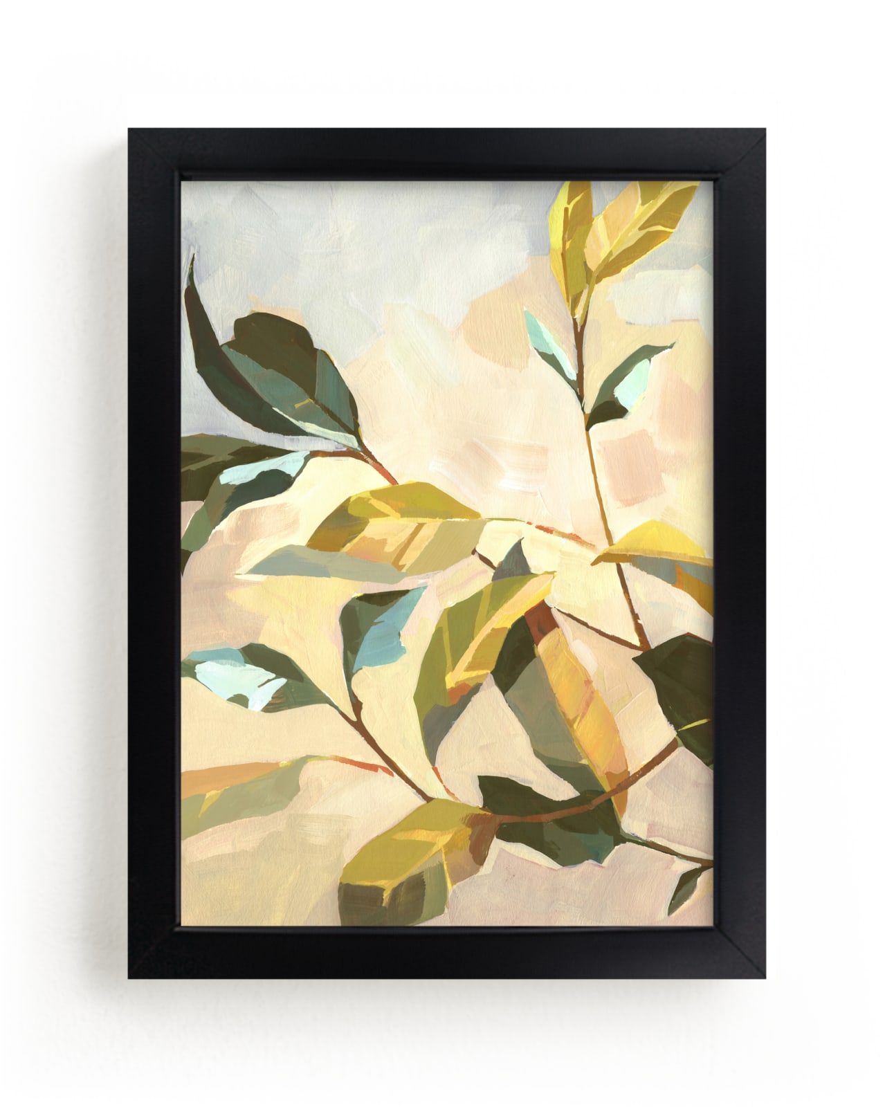 "Bay Laurel II" - Limited Edition Art Print by Khara Ledonne in beautiful frame options and a variety of sizes.